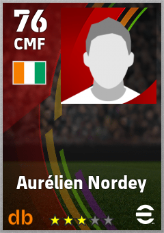 Aurélien Nordey eFootball player card
