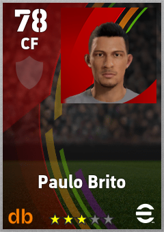 Paulo Brito — CF, OVR 78, MAX 78