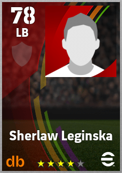 Sherlaw Leginska eFootball player card