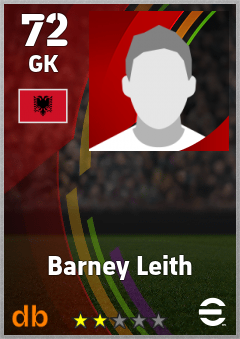 Barney Leith eFootball player card