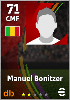 Manuel Bonitzer eFootball player card