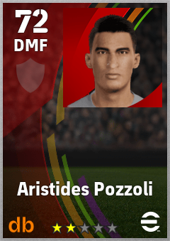 Aristides Pozzoli eFootball player card