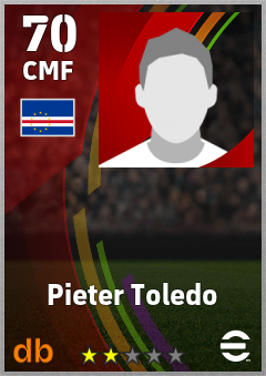 Pieter Toledo eFootball player card
