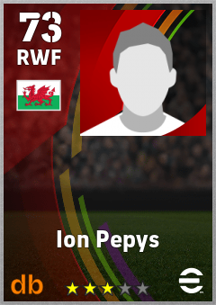 Ion Pepys eFootball player card