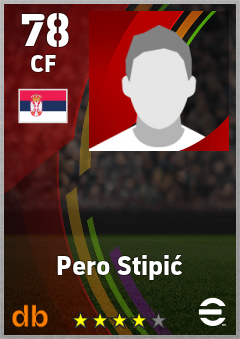 Pero Stipić eFootball player card
