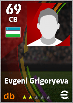 Evgeni Grigoryeva eFootball player card