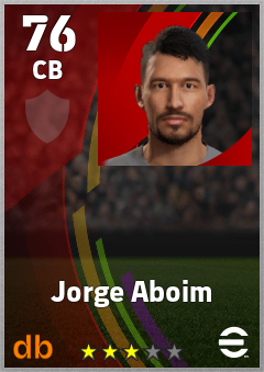 Jorge Aboim eFootball player card