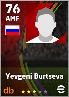 Yevgeni Burtseva eFootball player card