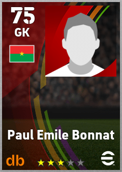 Paul Emile Bonnat eFootball player card