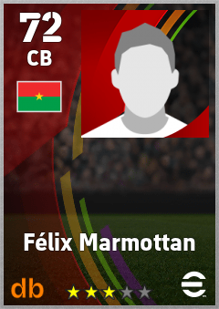 Félix Marmottan eFootball player card