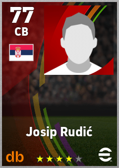 Josip Rudić eFootball player card