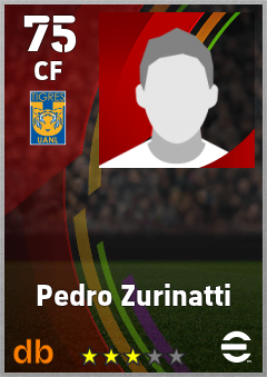 Pedro Zurinatti — CF, OVR 75, MAX 75