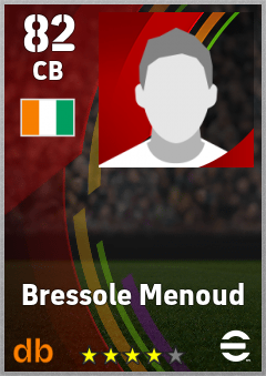 Bressole Menoud — CB, OVR 82, MAX 82