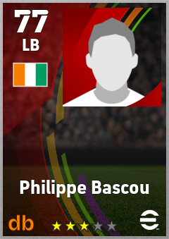 Philippe Bascou — LB, OVR 77, MAX 77