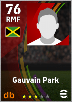 Gauvain Park eFootball player card
