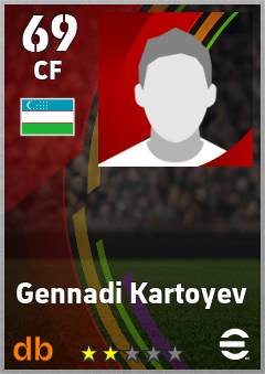 Gennadi Kartoyev eFootball player card