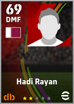 Hadi Rayan — DMF, OVR 69, MAX 69