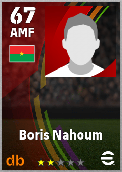 Boris Nahoum eFootball player card
