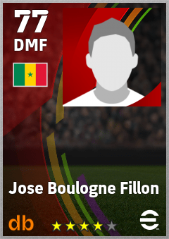 Jose Boulogne Fillon eFootball player card