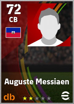 Auguste Messiaen eFootball player card