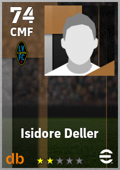 Isidore Deller — CMF, OVR 74, MAX 74