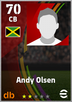 Andy Olsen eFootball player card
