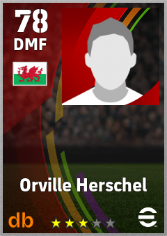 Orville Herschel — DMF, OVR 78, MAX 78