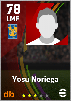 Yosu Noriega — LMF, OVR 78, MAX 78