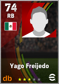 Yago Freijedo eFootball player card