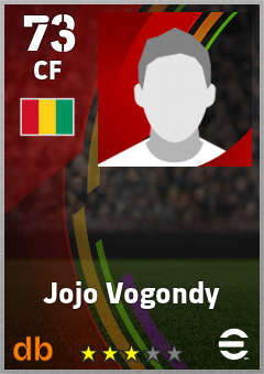 Jojo Vogondy eFootball player card