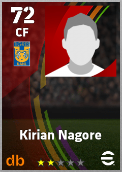 Kirian Nagore — CF, OVR 72, MAX 72