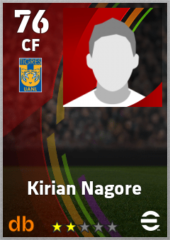 Kirian Nagore — CF, OVR 76, MAX 76