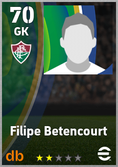 Filipe Betencourt — GK, OVR 70, MAX 70