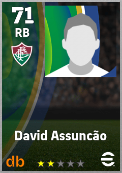 David Assuncão — RB, OVR 71, MAX 71