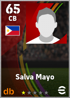 Salva Mayo eFootball player card