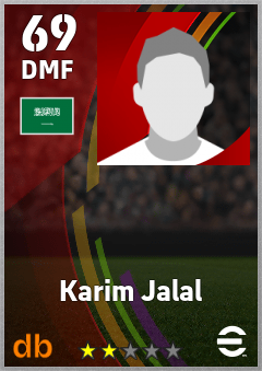 Karim Jalal eFootball player card