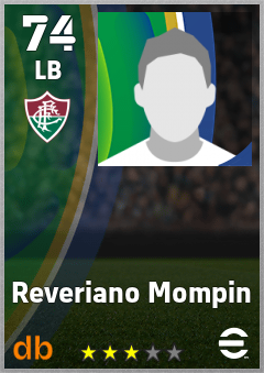 Reveriano Mompin — LB, OVR 74, MAX 74