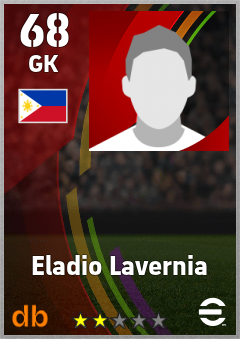 Eladio Lavernia eFootball player card