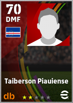 Taiberson Piauiense eFootball player card