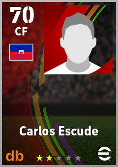 Carlos Escude eFootball player card