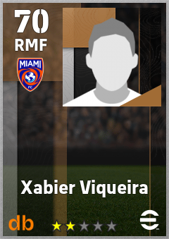Xabier Viqueira — RMF, OVR 70, MAX 70