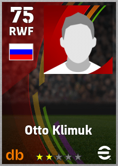 Otto Klimuk — RWF, OVR 75, MAX 75