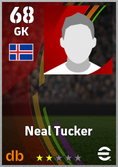 Neal Tucker eFootball player card