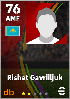 Rishat Gavriiljuk — AMF, OVR 76, MAX 76
