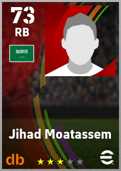 Jihad Moatassem eFootball player card