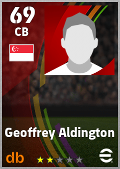 Geoffrey Aldington eFootball player card