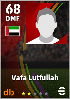 Vafa Lutfullah eFootball player card