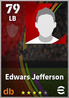 Edwars Jefferson eFootball player card