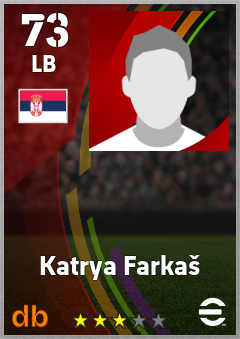 Katrya Farkaš eFootball player card