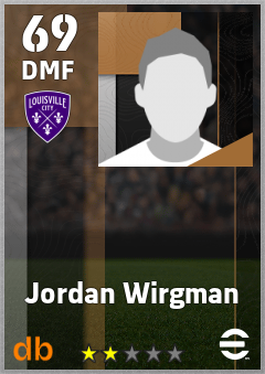 Jordan Wirgman — DMF, OVR 69, MAX 69